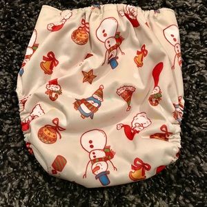 NWOT Christmas Cloth Diaper (Pocket) #2